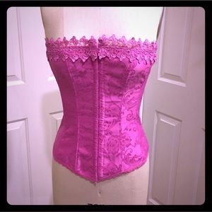Perfect Pink lace Corset